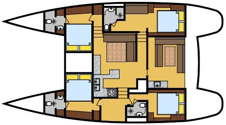 SY Meltemi deck plan